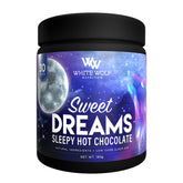 White Wolf Sweet Dreams Sleepy Hot Chocolate Cookies Cream Flavour 180g